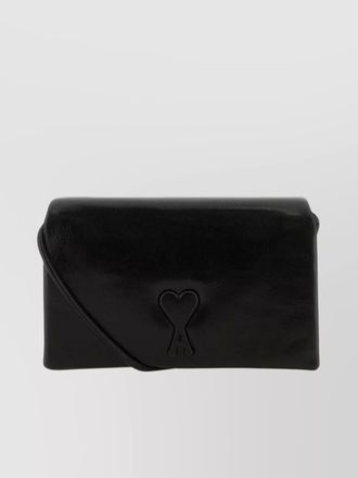 Ami desire rectangular fold-over top wallet