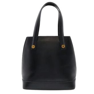 Herm&egrave;s Pre-owned Handbag - Dames - Pre-owned - Zwart - Maat: ONE Size Leer