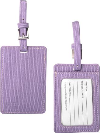 Lands End Luggage Tags 2-Pack, Travel Bag Tag, Suitcase Identifier in Lilac at Nordstrom