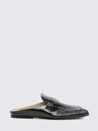 Alysi Ruched Leather Mules