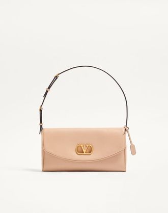 Valentino Garavani Borsa Piccola A Spalla Valentino Garavani DeVain In Nappa Donna ROSE SAND UNI