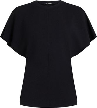 Karl Lagerfeld Top girocollo - Nero