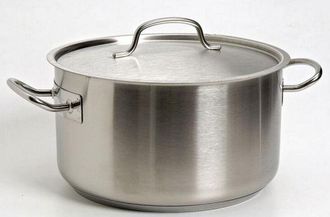 Lacor Sart&eacute;n + Tapa De Acero Inoxidable 32cm - 50033 Lacor