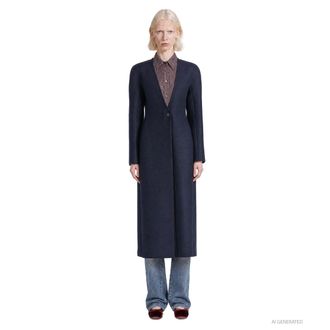 Maison Margiela Fitted Long Coat