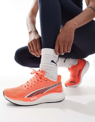 Puma Velocity Nitro 3 - Sneakers rosse-Rosso