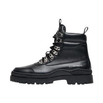 Filling Pieces Schoenen, Dames, Zwart, 36 EU, Nylon, Mountain Boot Nappa Black