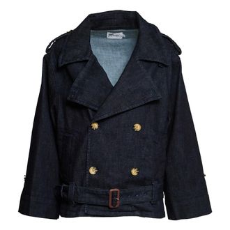 Self Portrait Dames, Jassen, Blauw, Maat: XS Denim