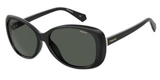 Polaroid PLD 4097/S 807/M9 Womens Sunglasses Black Size 58