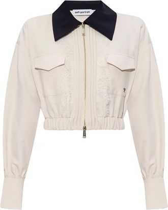 Self Portrait Giacca con zip - Toni neutri