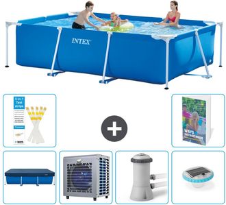 Intex Piscina Con Estructura Rectangular - 300x200x75 Cm - 7-piezas S106