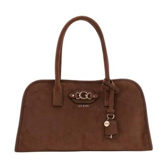 Guess Borsa a mano Samantha Girlfriend - - Bags - Donna - Marrone - ONE SIZE