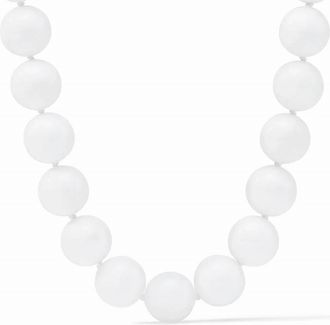 Julie Vos Womens Portofino Beaded Necklace In White Jade
