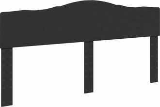 vidaXL Cabecero Roble Negro 180 Cm Madera Contrachapada Vidaxl