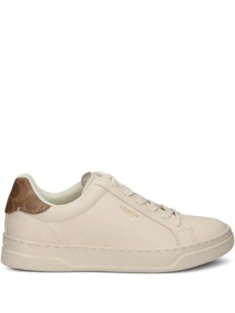 Coach High Line logo-detail sneakers - Neutrals