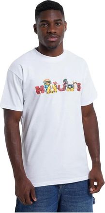 HUF Havecooth Tee - Heren - T-shirts - Wit - S - Katoen - Tops