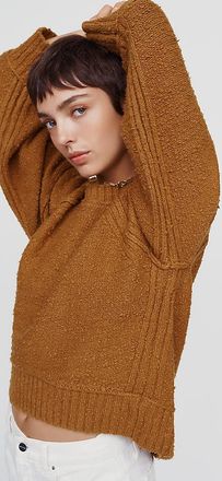 Pilcro Rooney Relaxed Crew Neck Sweater