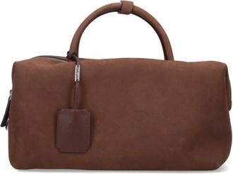 Max Mara Suede Holdall Medium Bag
