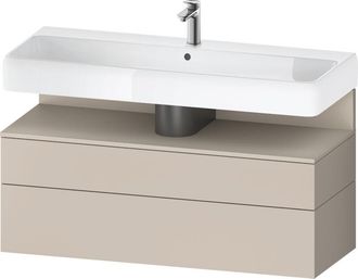 Duravit Qatego Mueble Bajo Lavabo, 1 Extra&iacute;ble Y 1 Caj&oacute;n, - Duravit