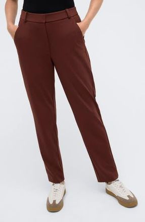 Kenneth Cole Straight Leg Pants in Deep Chestnut at Nordstrom Rack, Size 2