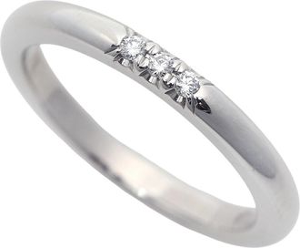 Tiffany & Co. Platinum Platinum 950 Band Ring (Pre-Owned)