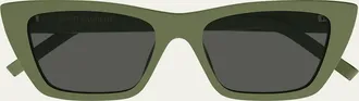 Saint Laurent Cat-Eye Acetate Sunglasses