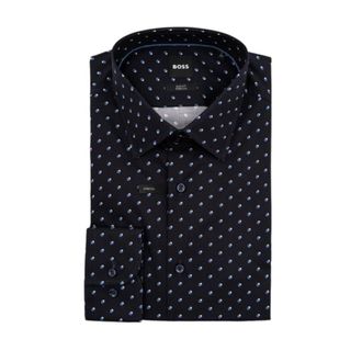 HUGO BOSS Formele Overhemd - Heren - Zakelijke Overhemden - Blauw - M - Overhemden