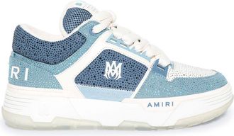 Amiri MA-1 Crystal sneakers - men - Leather/Polyurethane/Nylon/Polyester/Fabric/Rubber - 40 - Blue