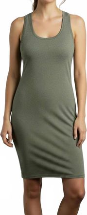Eddie Bauer Resolution Athletic Tank Mini Dress In Gray