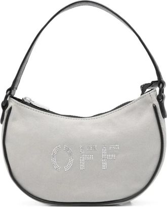 Off-white Hobo Tas - Dames - Schoudertassen - Grijs - ONE Size - Tassen