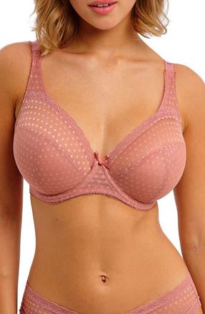 Freya Spot Light Underwire Bra in Ash Rose at Nordstrom, Size 28Dd