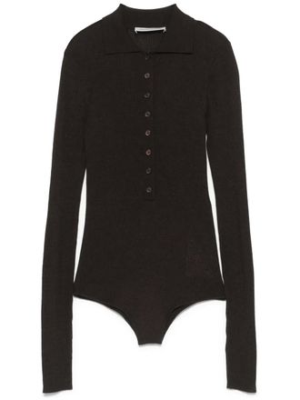 Frankie Shop Solana bodysuit - Brown