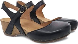 Dansko Womens Tiffani Slingy Jane Sandal In Black