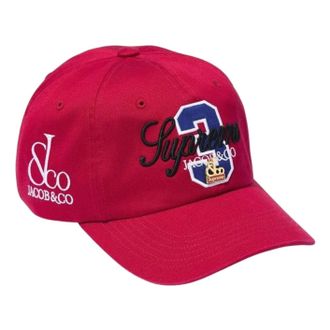 SUPREME x La Martina SS26 6-Panel Red SUP-SS26-1054-RED