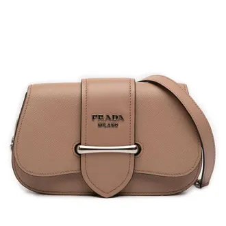 Prada Pre-owned Prada Saffiano and City Calf Sidonie Crossbody Ladies I9C3FJ7I6RODBD8Q