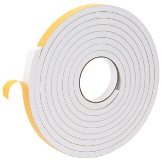 vidaXL Cinta De Espuma Autoadhesiva 10 Pcs Blanco 15mm X 5m Espuma Cr Vidaxl
