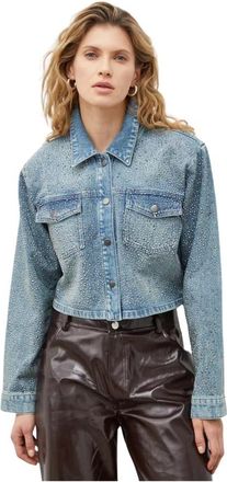 Gestuz Denim Jacket - Dames - Spijkerjassen - Blauw - M - Denim - Jassen