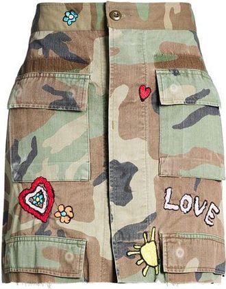 HISTORY REPEATS BOTTOMWEAR - Denim skirts on YOOX.COM