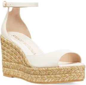 Stuart Weitzman Nudistia Espadrille Wedge Sandal in Seashell at Nordstrom Rack, Size 5.5