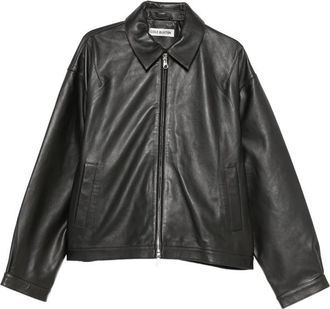 Cole Buxton Leather Zip-up Jacket