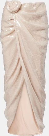 Rotate Gonna lunga Rositana con paillette