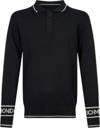 John Richmond Uma 26160Ma Polo - Heren - Polos - Zwart - M - Tops
