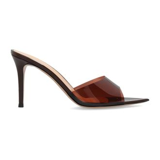 Gianvito Rossi Hakken muiltjes Elle - Dames - Muiltjes - Bruin - 36 EU - Leer - Schoenen