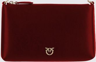 Pinko Pochette Love Birds Pinko in pelle