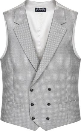 Luigi Bianchi Mantova Ceremony Vest - Heren - Gillet - Grijs - XL - Kostuums