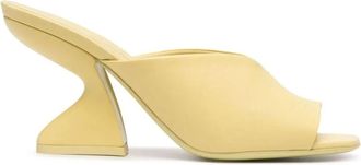 Ferragamo Dames, Schoenen, Geel, Maat: 41 EU Leer