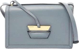 Loewe Pre-owned Cross Body Bags, female, Blue, Size: ONE SIZE Pre-owned Shoulder Bag