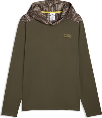 Puma Felpa con cappuccio da golf PUMA x REALTREE CLOUDSPUN Tech da uomo, Accessori, Verde, XXL