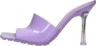 Bottega Veneta Stretch Mule - Dames - Muiltjes - Paars - 36 EU - Leer - Schoenen