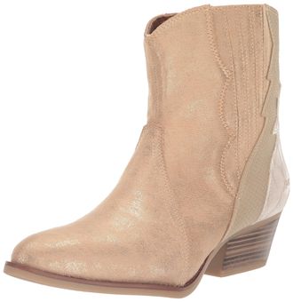 Blowfish Womens Spangle Western Boot, Glddustoilevegan/Sandhibernat/, 6 UK