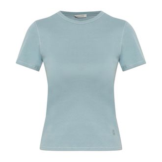 By Malene Birger Dames, Tops, Blauw, Maat: M Katoen